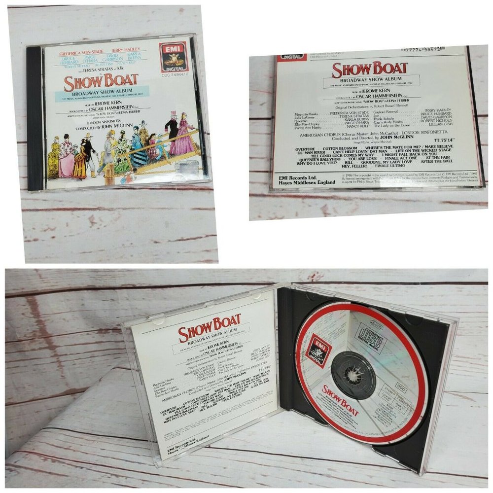 Showboat Broadway Show Album CD